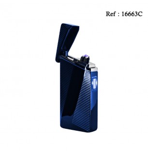 Briquet Formula Double Arc Crocodile Bleu 220mAh