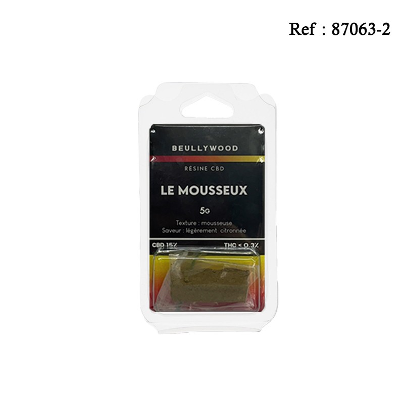 Résine CBD Beullywood 5 gr - Le Mousseux