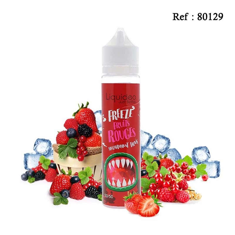 E-liquid Red Fruits FREEZE Liquideo 50mL without nicotine