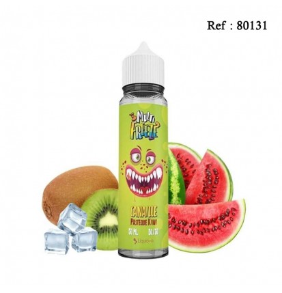 E-liquid Villain Watermelon Kiwi Liquideo 50mL without nicotine