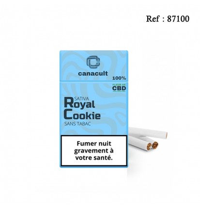 Pré-rolls CBD CANACULT Royal Cookie - paquet de 20pré-rolls