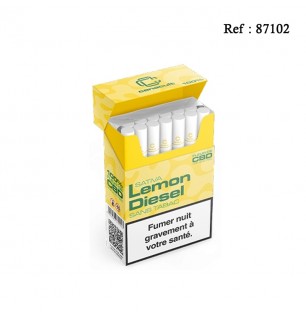 Pre-rolls CBD CANACULT Lemon Diesel - paquet of 20pre-rolls