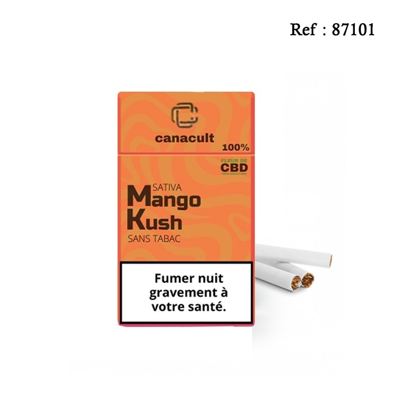 Pré-rolls CBD CANACULT Mango Kush - paquet de 20pré-rolls