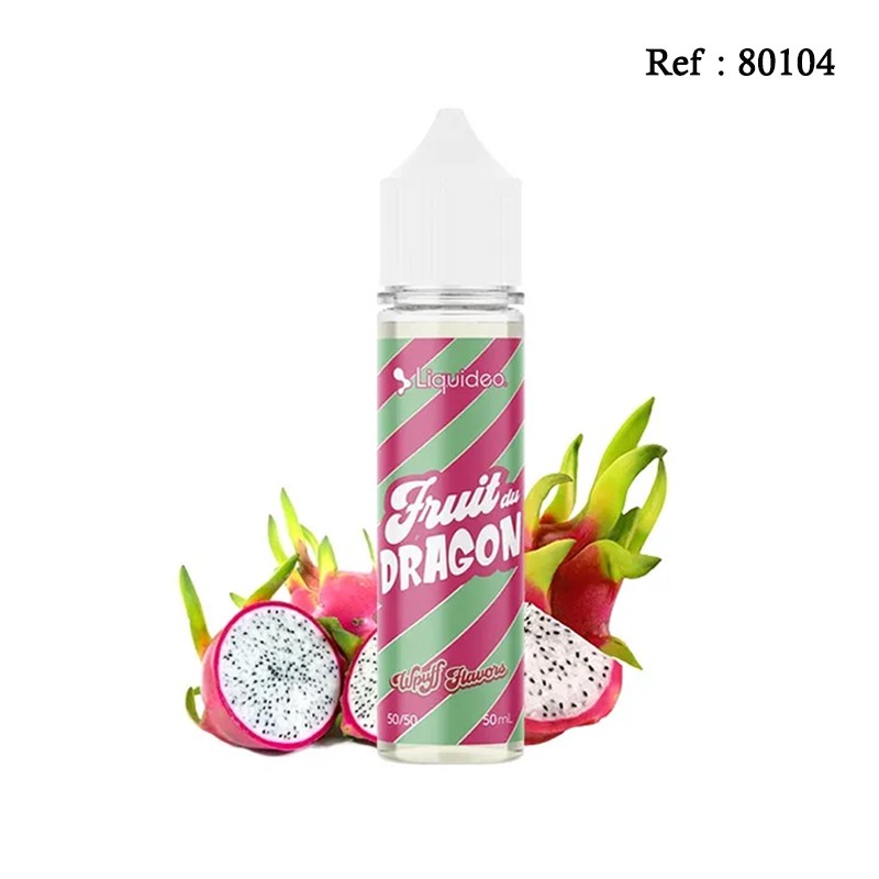 E-liquid Wpuff Fruit of the Dragon Liquideo 50mL without nicotine