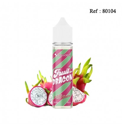 E-liquide Wpuff Fruit du Dragon Liquideo 50mL sans nicotine