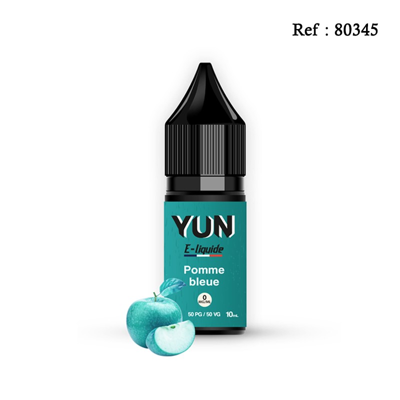 E-liquid YUN Pomme bleue 10mL