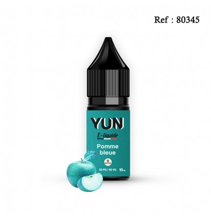 E-liquid YUN Pomme bleue 10mL