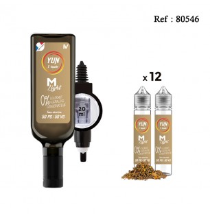 Pack E-liquid YUN M-Light 500mL