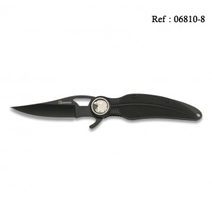 Couteau 8.5 cm Rapace, manche Noir