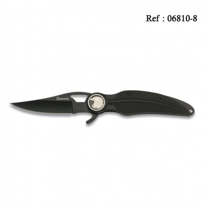 Couteau 8.5 cm Rapace, manche Noir