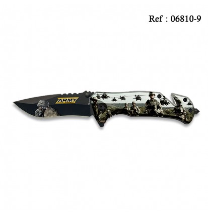 Knife 8.2 cm 3D Army