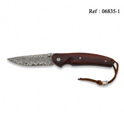 Knife Lame Damas 7 cm with engraving in gift box