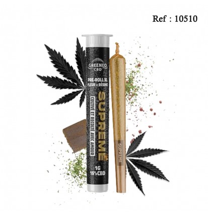 Pre rolled CBD Resin Suprem GREENEO