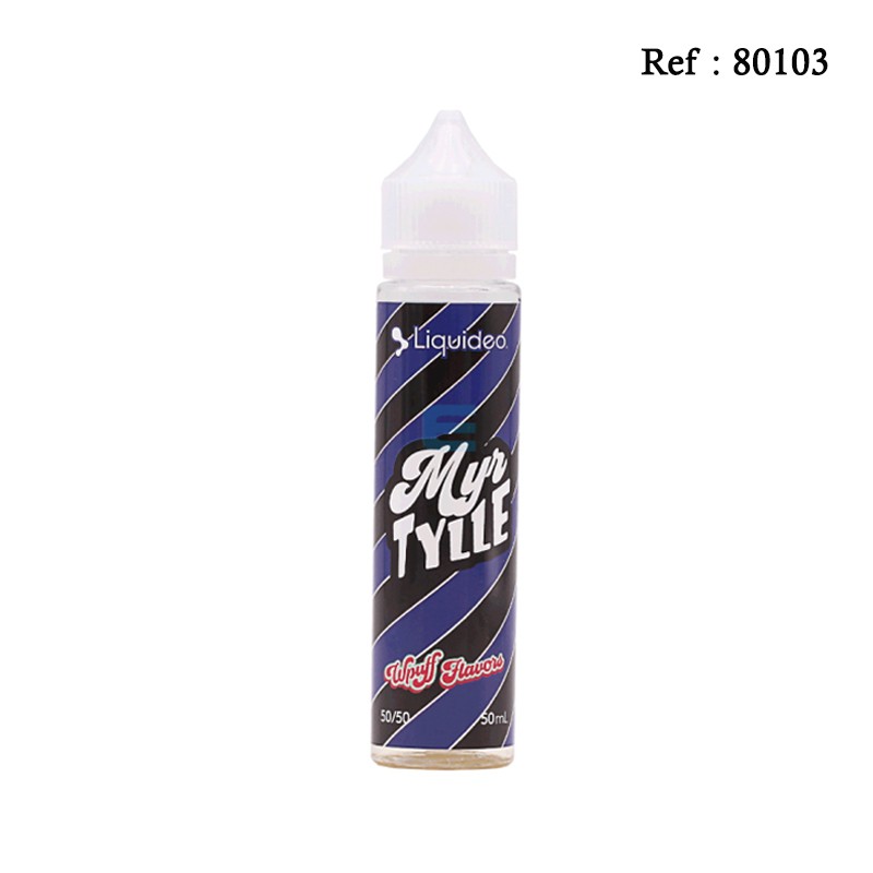 E-liquide Wpuff Myrtille Glacée Liquideo 50 mL sans nicotine