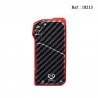 Myon Red Carbon Softflame Pipe lighter with pipe tools refillable