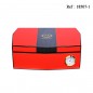 MYON Humidor Red Carbon for 10 cigars 245 x 160 x 85 mm