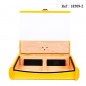 MYON Humidor Yellow Carbon model X, 315 x 238 x 65 mm