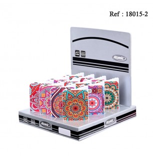 Atomic Piezo lighter Fiesta MANDALA assorted per 12 pcs