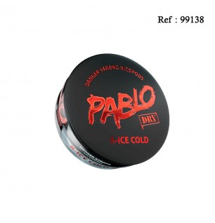 Boite PABLO X-ICE COLD DRY 30mg de 20 sachets 12g