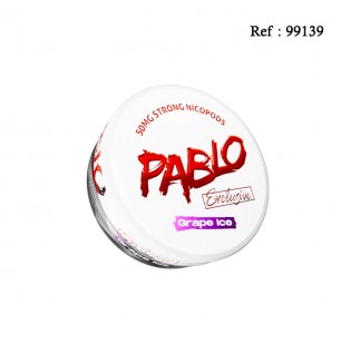 Boite PABLO Exclusive Raisin glacé 50mg de 20 sachets 12g