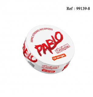 Boite PABLO Exclusive Orange 50mg de 20 sachets 12g