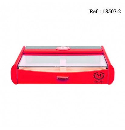 MYON Humidor Red Carbon model X, 315 x 238 x 65 mm