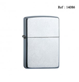 Zippo fuel lighter silver satin