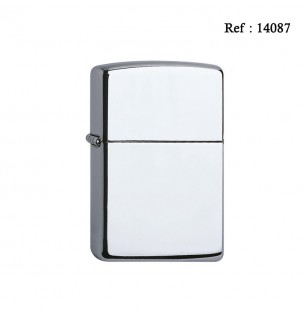 Zippo fuel lighter chrom polished