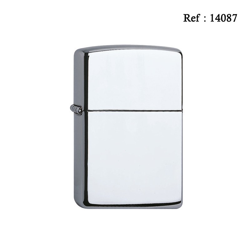 Zippo fuel lighter chrom polished