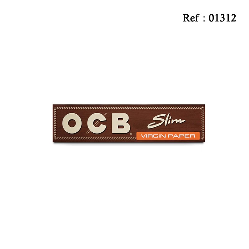 OCB Viirgin Slim Cigarette paper, display 50booklets