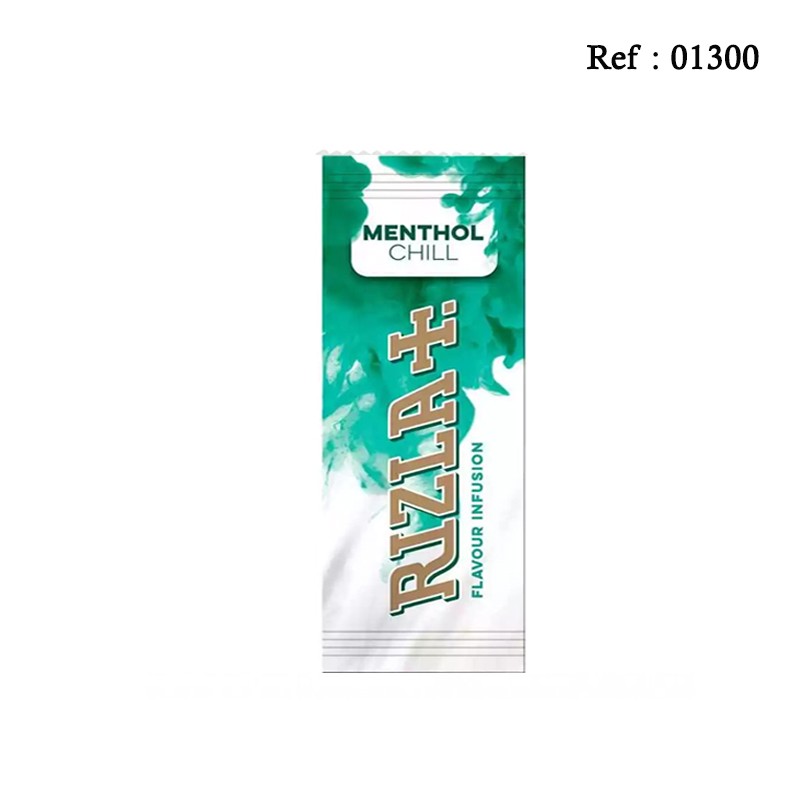 Carte Fraicheur RIZZLA MENTHE, display de 25