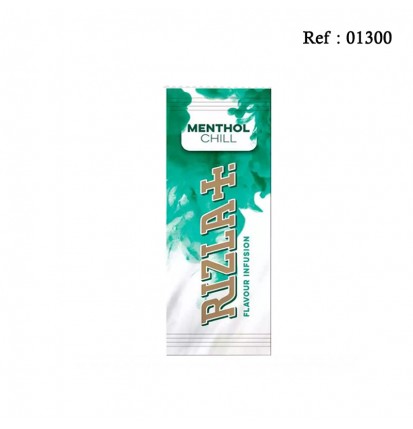 Carte Fraicheur RIZZLA MENTHE, display de 25