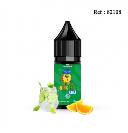 E-liquid YUN Salt Lime monster 10mL