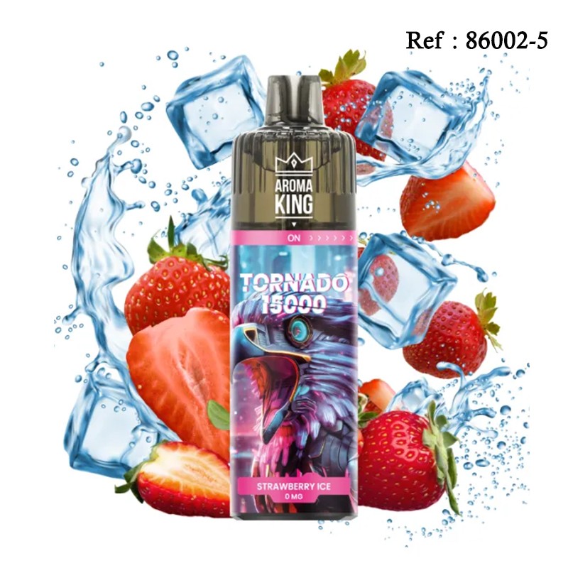 15K Tornado AROMAKING Strawberry Ice 0mg