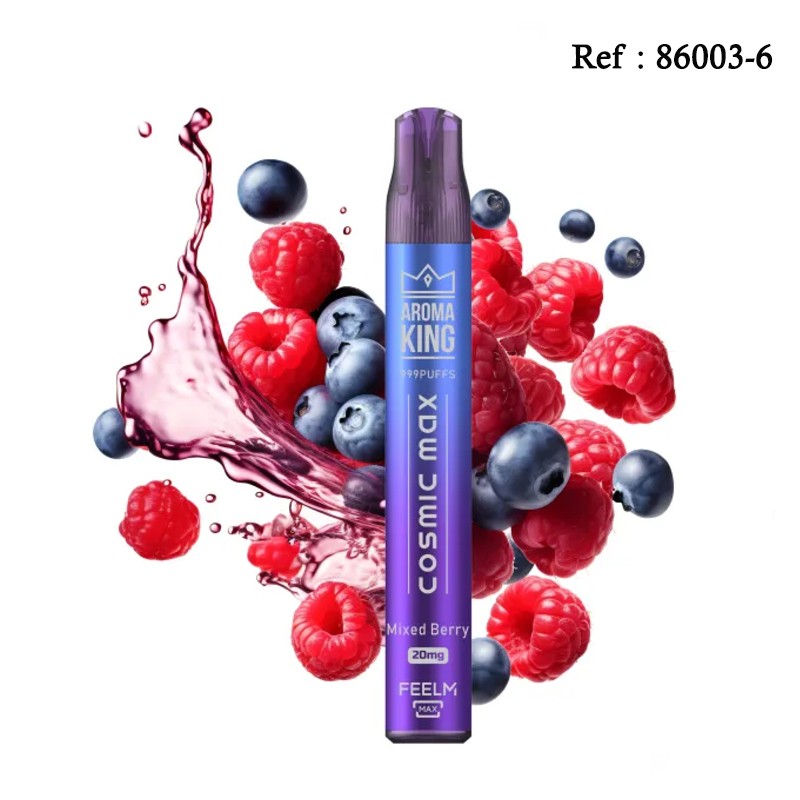 Disposable E-cigarettes Aromaking Cosmic Max Mixed berry 20mg