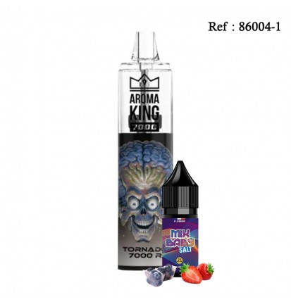 7K Tornado R AROMAKING + E-liquide INNOVAP Salt Mix baby 20mg