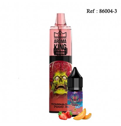 7K Tornado R AROMAKING + E-liquide INNOVAP Salt Nono 20mg