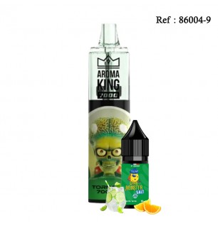 7K Tornado R AROMAKING + E-liquide INNOVAP Salt Lime monster 20mg