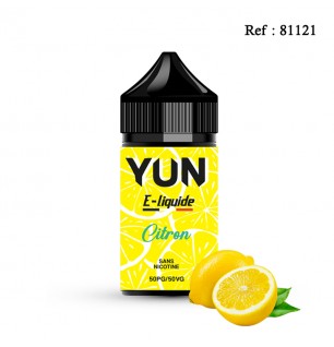 E-liquide YUN Citron 40mL + boosters