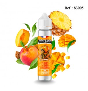 E-liquid TORNADO Peachy Mango Pineapple 50mL