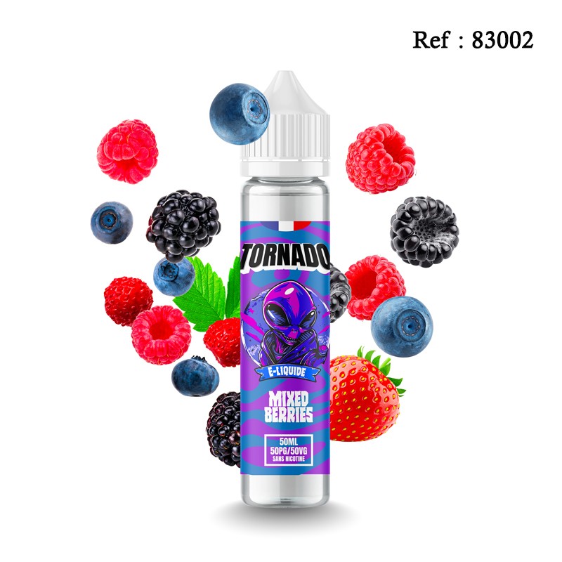 E-liquid TORNADO Mixed berries 50mL