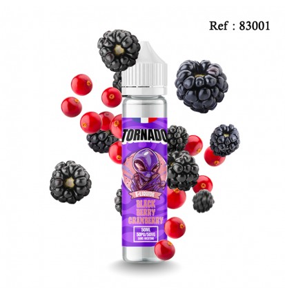 E-liquid TORNADO Blackberry Cranberry 50mL