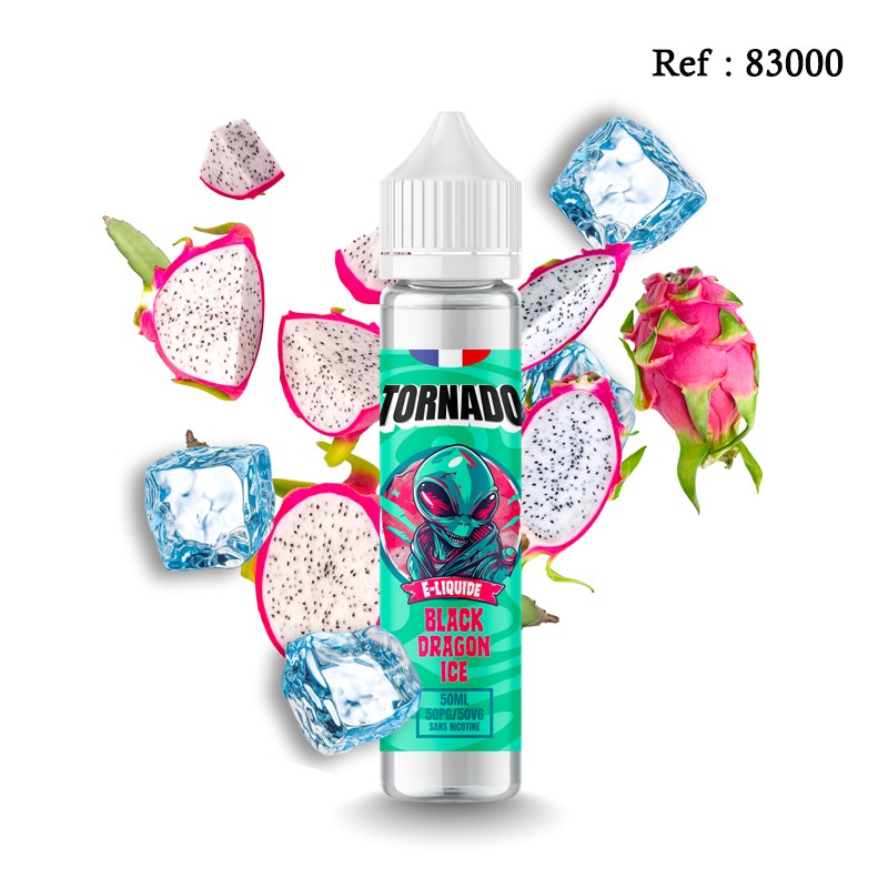 E-liquid TORNADO Black dragon Ice 50mL