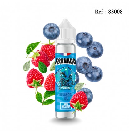 E-liquid TORNADO BlueRazz Ice 50mL