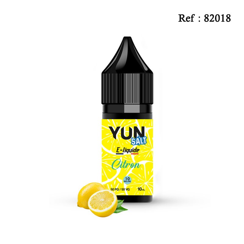 E-liquide YUN Salt Citron 10mL