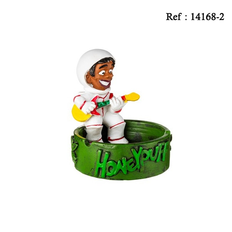 Ashtray Polyresin Rasta Honeypuff