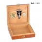 Cigar humidor burl wood 10 cigars