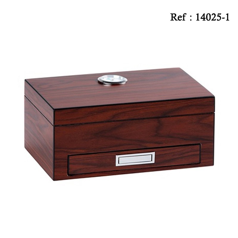 Humidor Set Brown 208 x 138 x 92 mm