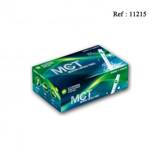 MCT cigarettes tubes with menthol capsule, box of 100 pcs, pack of 5