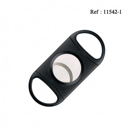 Cigar Cutter Black Plastic cut 31 mm